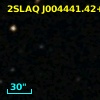 2SLAQ J004441.42+002623.7