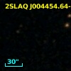 2SLAQ J004454.64-004729.6