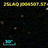 2SLAQ J004507.57+000537.6