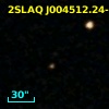 2SLAQ J004512.24-002636.1