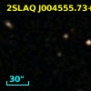 2SLAQ J004555.73+001124.1