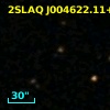 2SLAQ J004622.11+001009.6