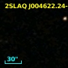 2SLAQ J004622.24-002424.4