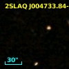 2SLAQ J004733.84-002247.8