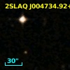 2SLAQ J004734.92+002655.9