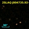2SLAQ J004735.92-004946.7