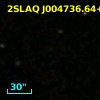 2SLAQ J004736.64+001413.9