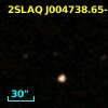2SLAQ J004738.65-000955.1