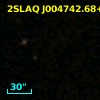 2SLAQ J004742.68+003010.5