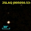 2SLAQ J005050.53-002652.8