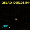 2SLAQ J005103.54+000102.5