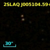 2SLAQ J005104.59+003102.6