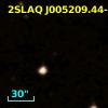 2SLAQ J005209.44-001317.3