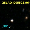 2SLAQ J005525.96-001959.1