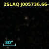 2SLAQ J005736.66-004018.3