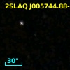 2SLAQ J005744.88-003907.1
