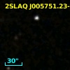 2SLAQ J005751.23-004517.7