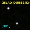 2SLAQ J005832.52-005453.8