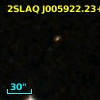 2SLAQ J005922.23+000456.4