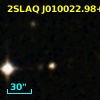 2SLAQ J010022.98+001122.0