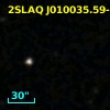 2SLAQ J010035.59-003420.5