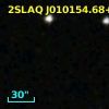 2SLAQ J010154.68+000232.5