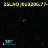 2SLAQ J010206.77-003305.6
