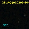 2SLAQ J010209.64+004045.3