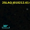 2SLAQ J010212.61+000820.5