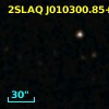 2SLAQ J010300.85+000038.5