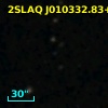 2SLAQ J010332.83+001534.2