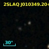 2SLAQ J010349.20+001827.5
