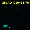 2SLAQ J010453.76-002810.0