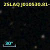 2SLAQ J010530.81-000631.3