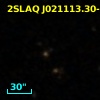2SLAQ J021113.30-000901.3