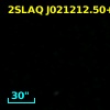 2SLAQ J021212.50+001149.3