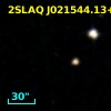 2SLAQ J021544.13+001252.2