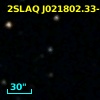 2SLAQ J021802.33-002648.8