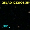 2SLAQ J022001.35+003502.6