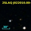 2SLAQ J022010.00-005747.3