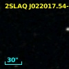 2SLAQ J022017.54-001212.0