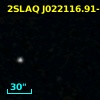 2SLAQ J022116.91-003921.8