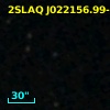 2SLAQ J022156.99-004453.0