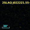 2SLAQ J022221.55-001117.2