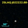 2SLAQ J022222.88-000645.6