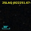 2SLAQ J022251.67-011024.1