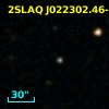 2SLAQ J022302.46-001220.7