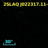 2SLAQ J022317.11-001734.0