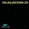 2SLAQ J022504.25-001911.9