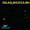 2SLAQ J022515.80+001804.8